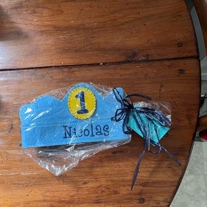 Personalized birthday crown